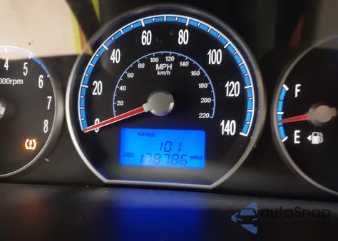 2009 Hyundai Santa Fe Gls из США, поврежденный, VIN 5NMSG73D89H294353